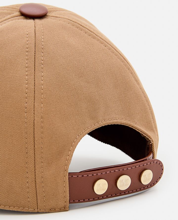 Max Mara - RIENZA LOGO BASEBALL CAP_3