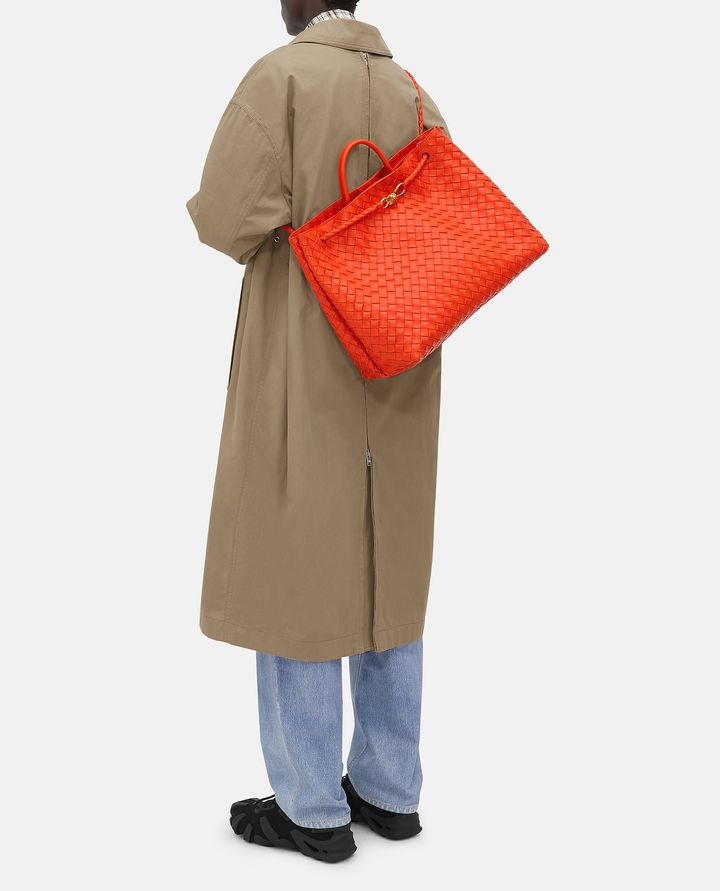 Bottega Veneta - ANDIAMO BORSA GRANDE IN PELLE_5