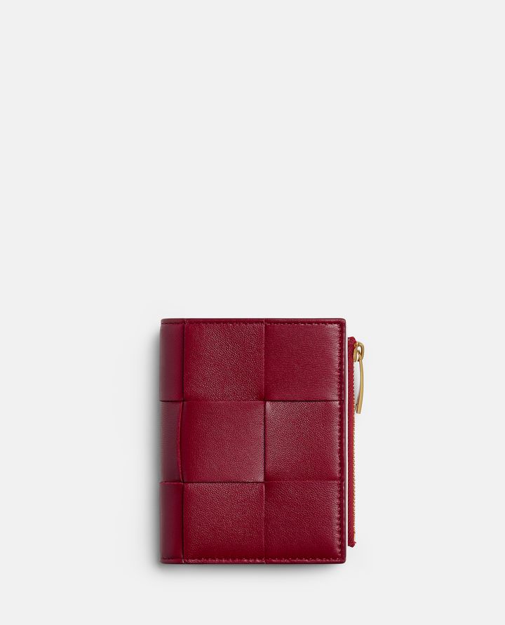 Bottega Veneta - SMALL BI-FOLD BICOLOR LEATHER WALLET_1