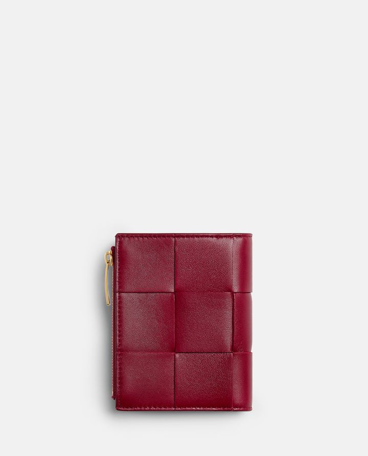 Bottega Veneta - SMALL BI-FOLD BICOLOR LEATHER WALLET_3