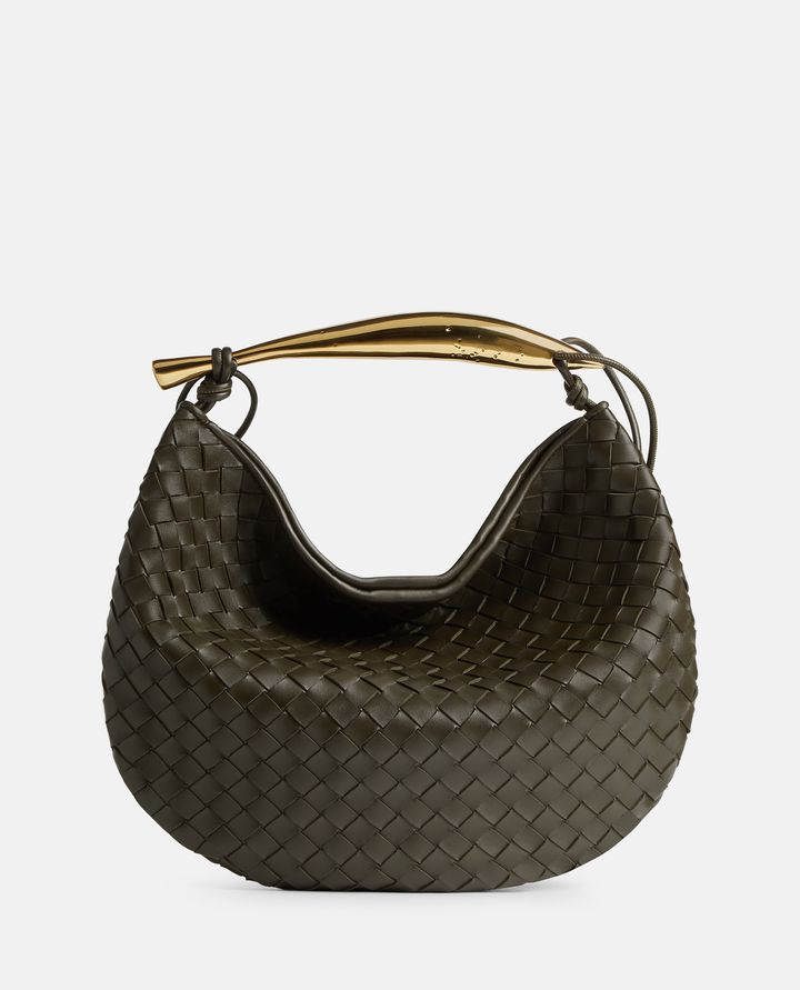 Bottega Veneta - MEDIUM SARDINE LEATHER TOP HANDLE BAG_1