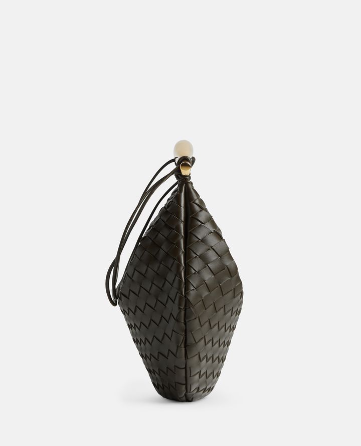 Bottega Veneta - MEDIUM SARDINE LEATHER TOP HANDLE BAG_3