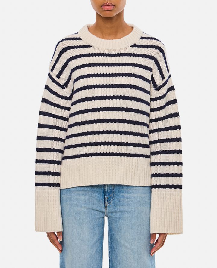 Lisa Yang - SONY STRIPES CASHMERE SWEATER_1