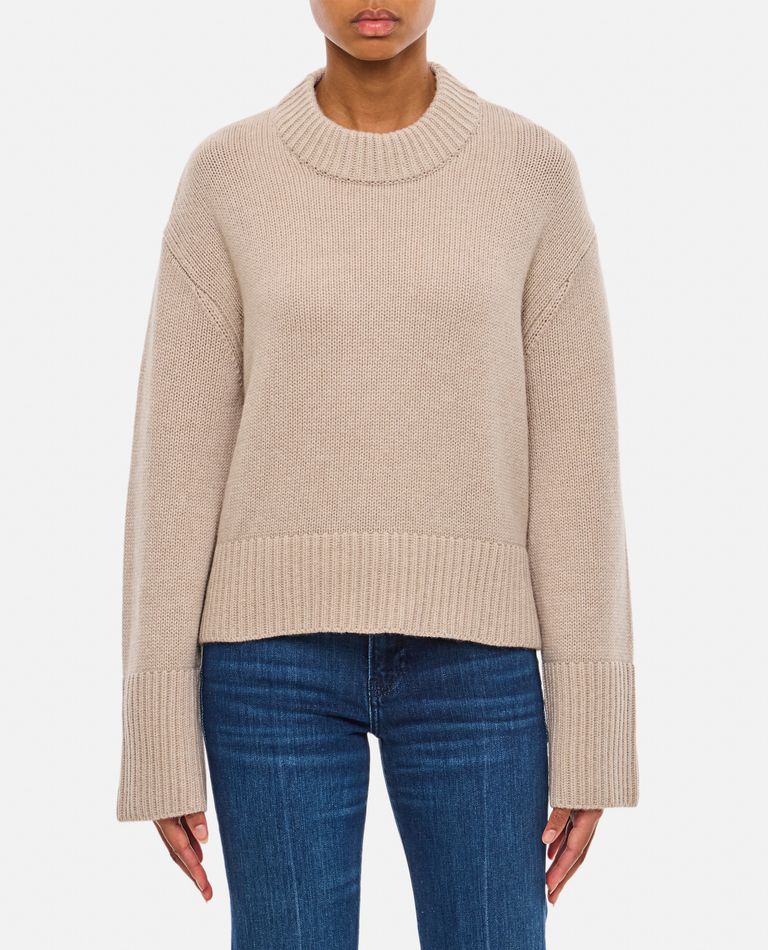 Shop Lisa Yang Sony Cashmere Sweater In Beige