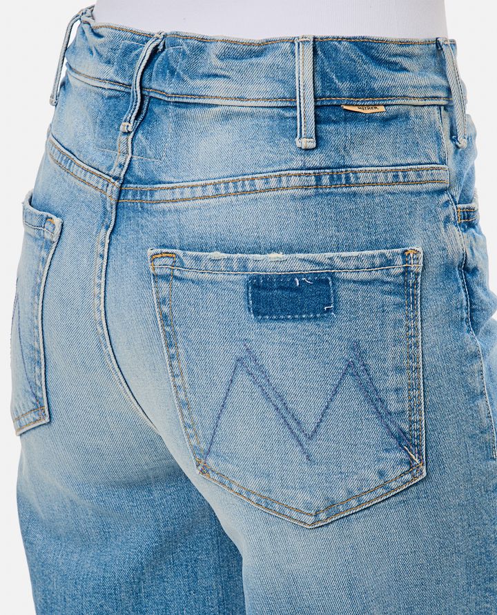 Mother - THE HUSTLER ROLLER FRAY DENIM PANTS_4