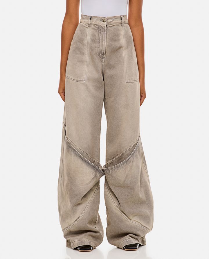 The Attico - OVERSIZE DENIM PANTALONI_1