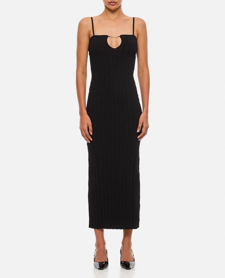 Jacquemus - LA ROBE SIERRA BRETELLES VISCOSE MIDI DRESS_2