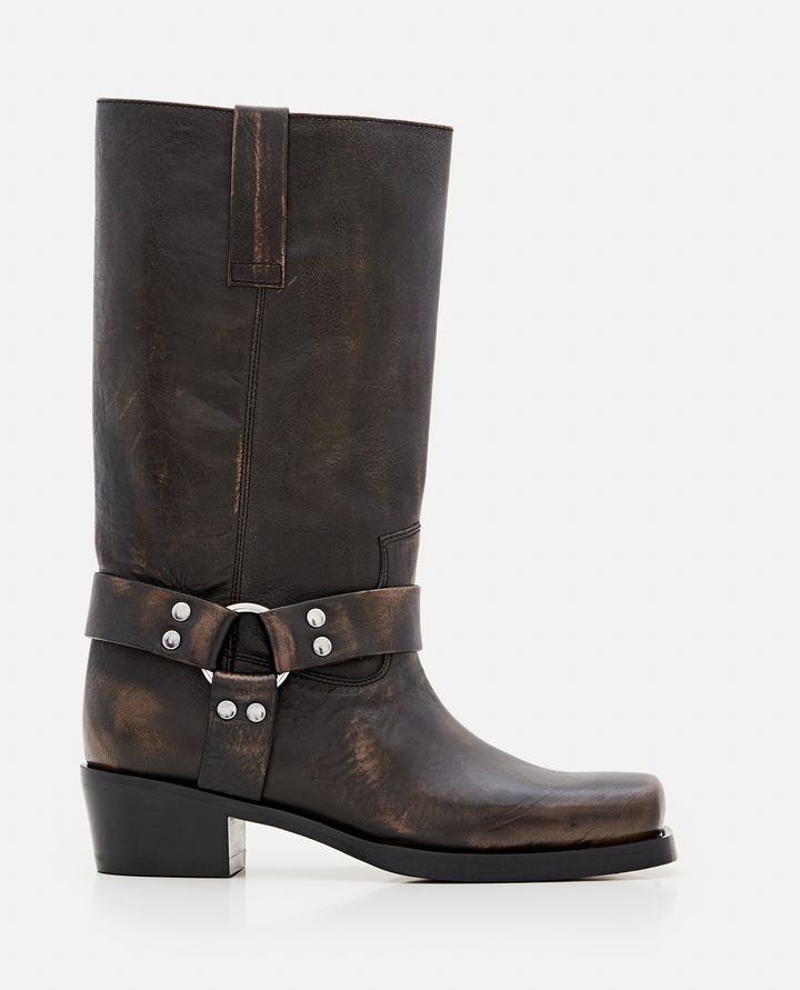 Paris Texas - ROXY BRUSHED LEATHER BOOTS_2