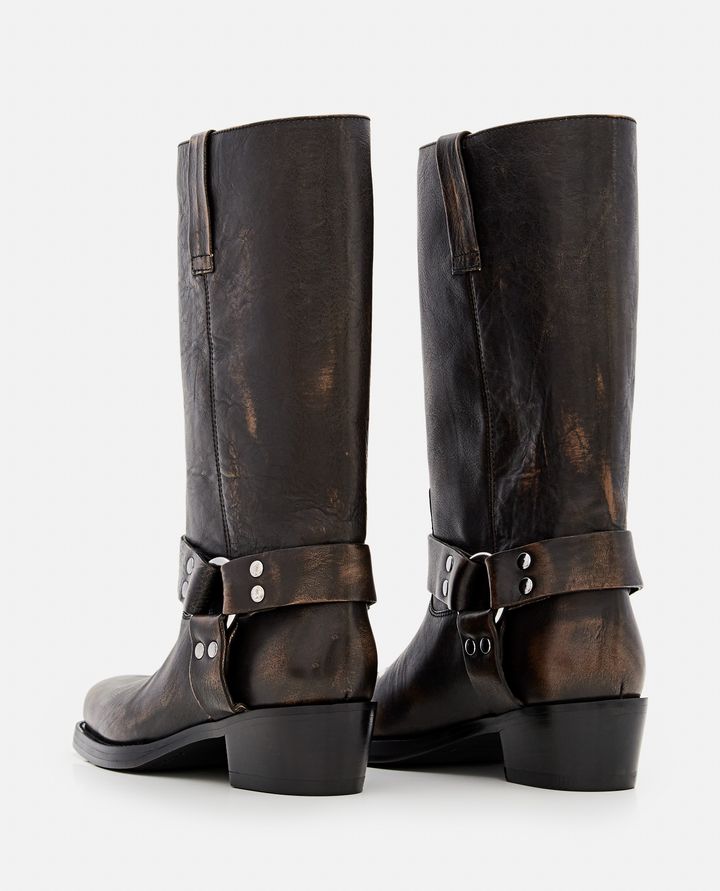 Paris Texas - ROXY BRUSHED LEATHER BOOTS_6