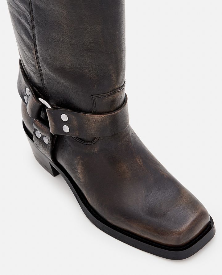 Paris Texas - ROXY BRUSHED LEATHER BOOTS_8