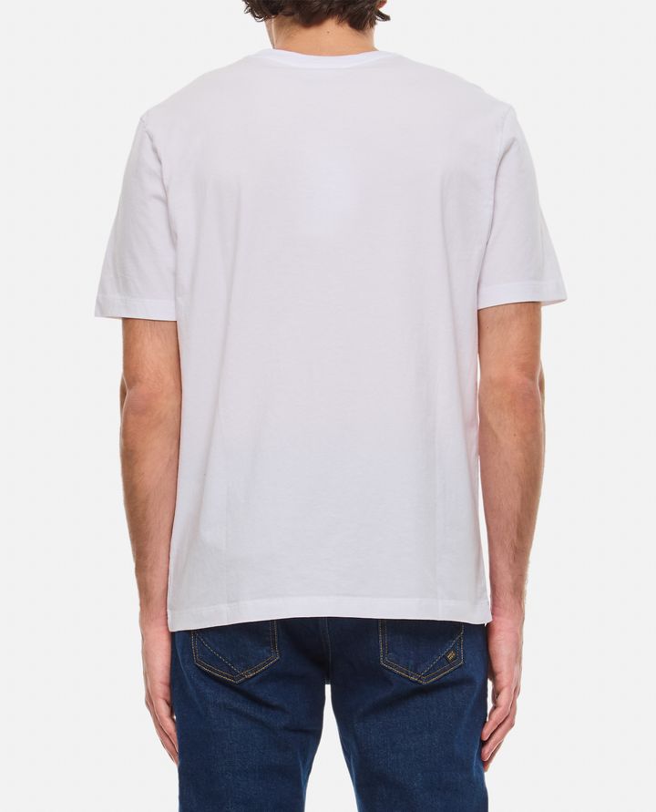 Maison Kitsuné - T-SHIRT REGOLARE CON PATCH CHILLAX FOX_8