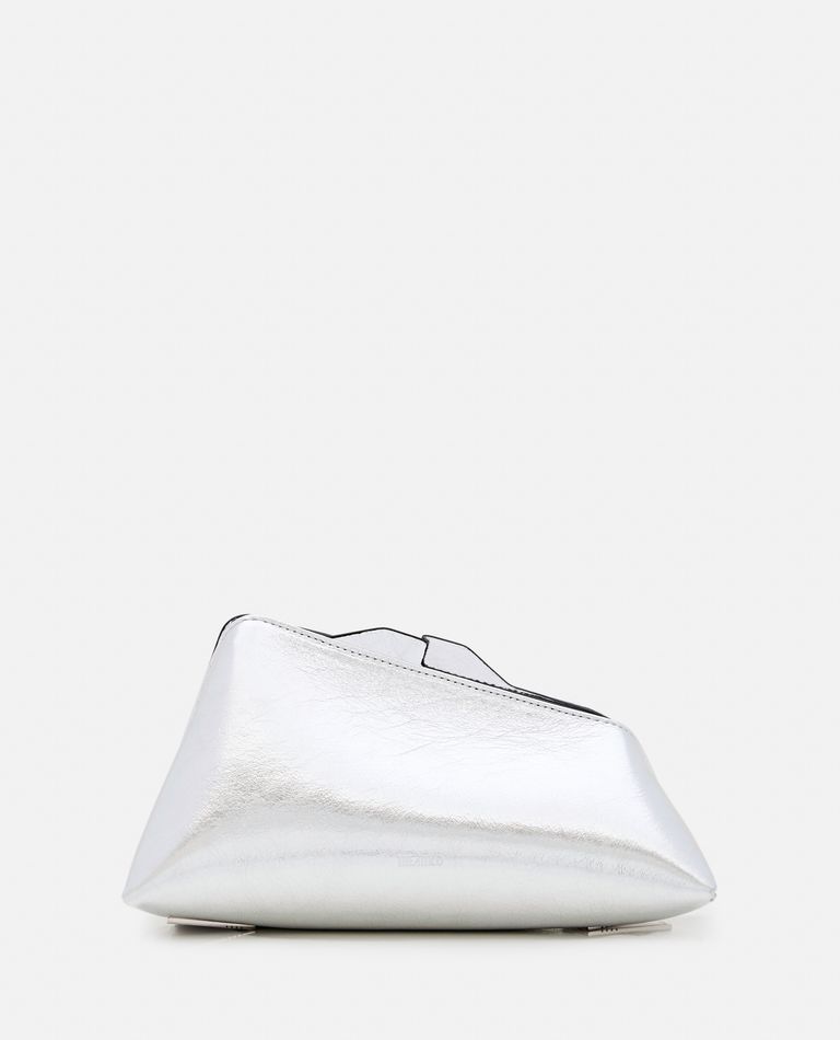 バッグ・カバンその他 THE ATTICO Women Bags 241WAH00040LBT070AA002 SILVER Day Off metallic leather shoulder bag in metallic - The