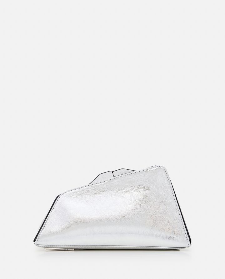 The Attico - 8.30 PM CLUTCH IN PELLE LAMINATA_4