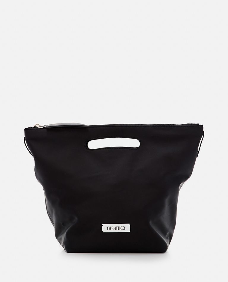 Shop Attico Via Dei Giardini 30 Tote Bag In Black