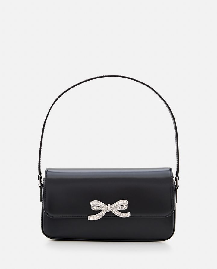 Biffi BORSA BAGUETTE IN PELLE NERA