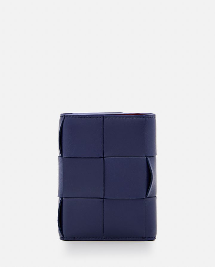 Bottega Veneta - BICOLOR TRI-FOLD LEATHER WALLET_2