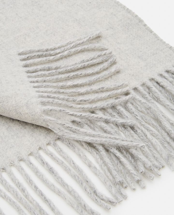 Jacquemus - JACQUEMUS LOGO WOOL SCARF_2