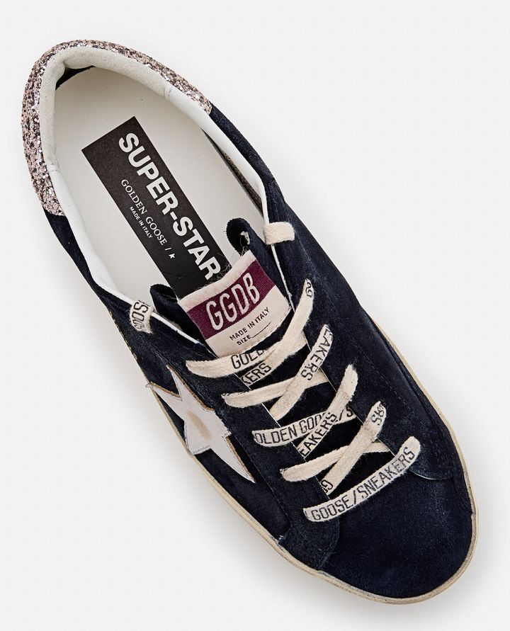 Golden Goose - SUPER STAR SUEDE LEATHER SNEAKERS_4