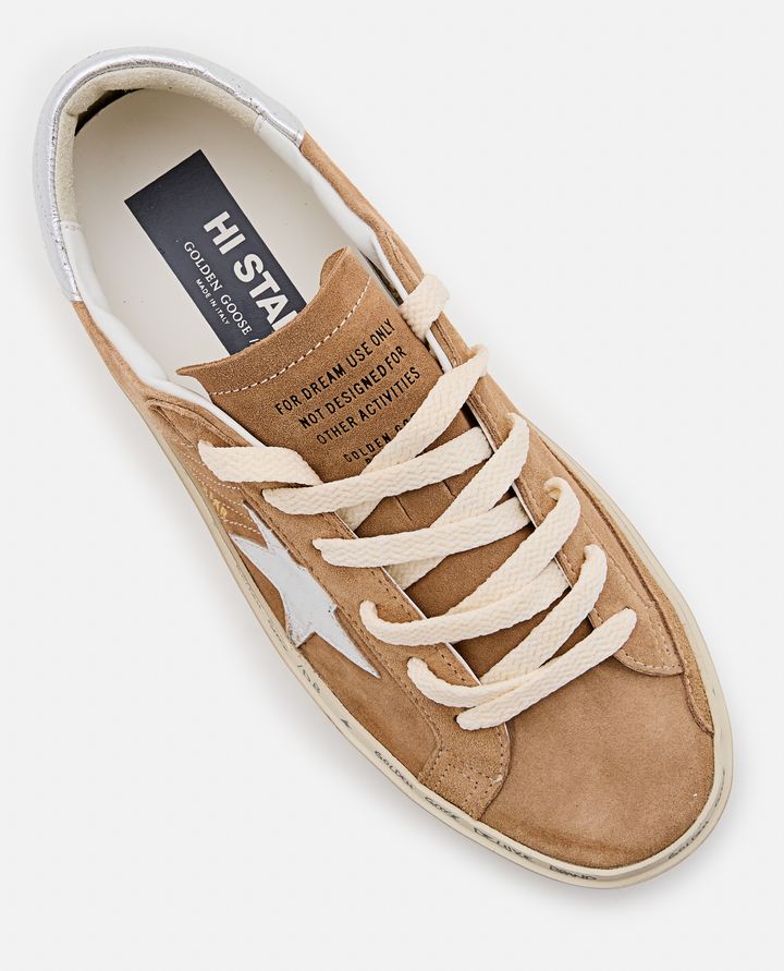 Golden Goose - HI STAR SUEDE SNEAKERS_4