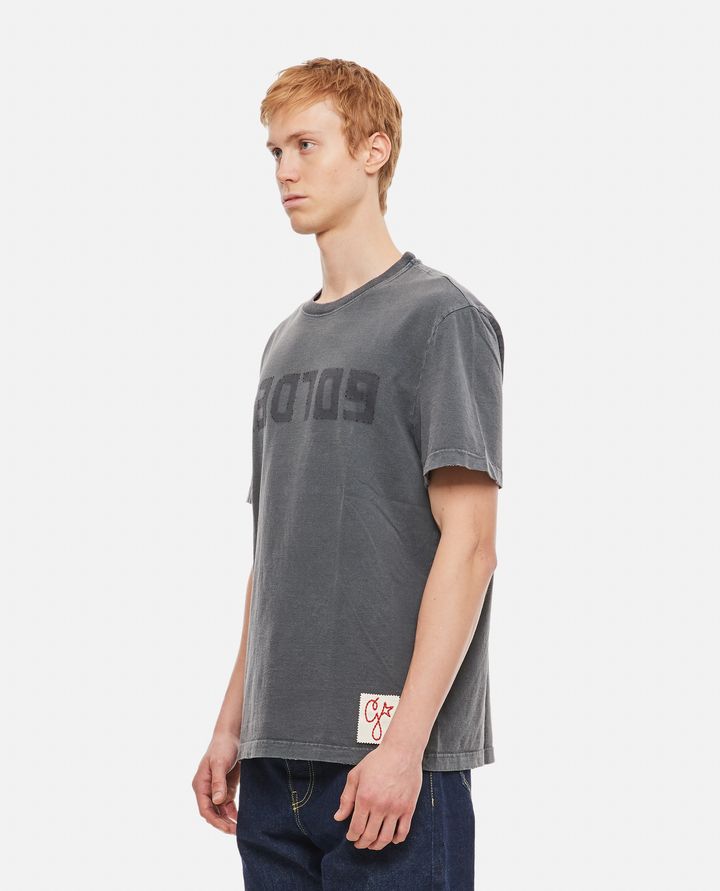 Golden Goose - LOGO COTTON T-SHIRT_4