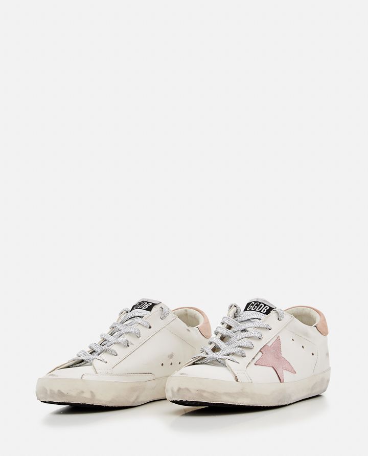 Golden Goose - SUPER STAR LEATHER SNEAKERS_4