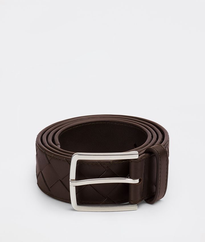 Bottega Veneta - INTRECCIO LEATHER BELT_1