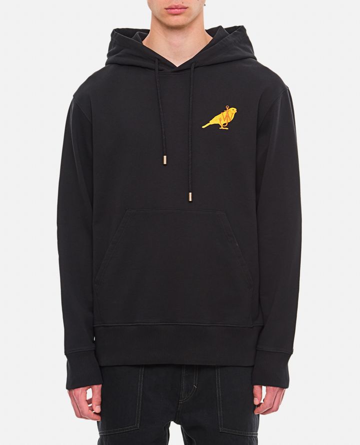 JW Anderson - CANARY EMBROIDERY HOODIE_1