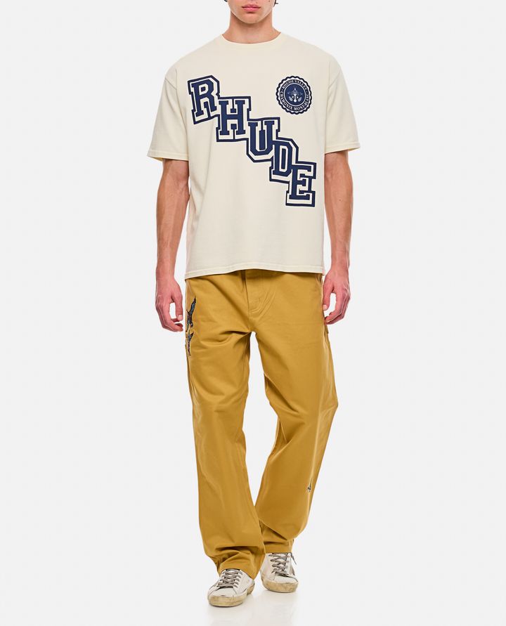 Rhude - RHUDE COLLEGIATE CREST TEE_2