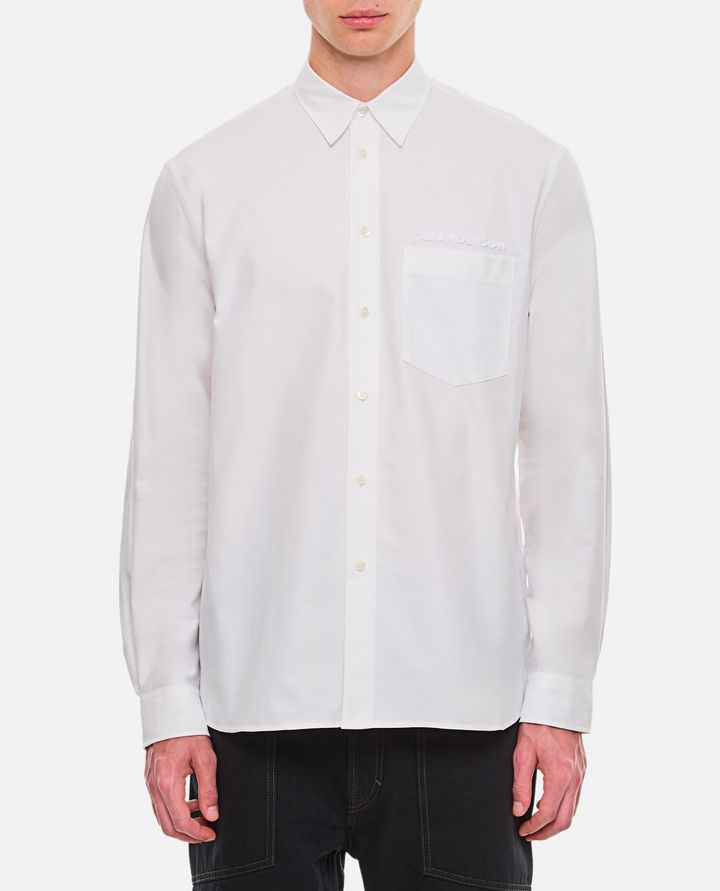 JW Anderson - CLASSIC FIT LOGO POCKET SHIRT_1