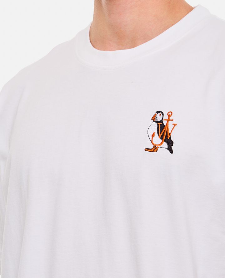 JW Anderson - PUFFIN EMBROIDERY T-SHIRT_4