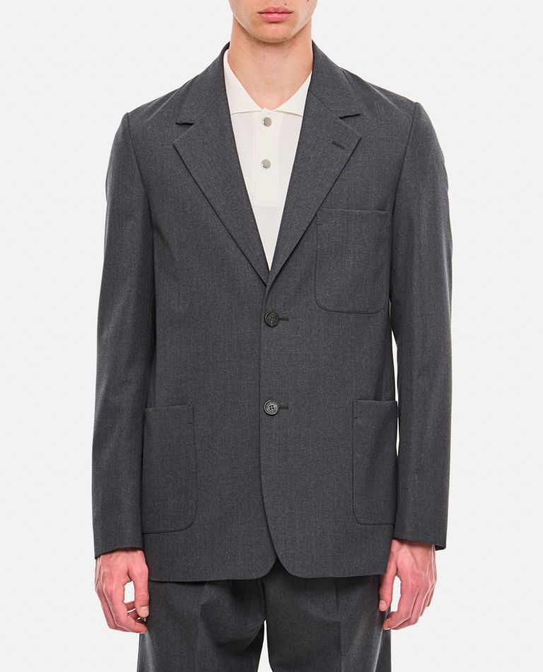 Golden Goose Blazer Single Breasted Front Pockets In Grey