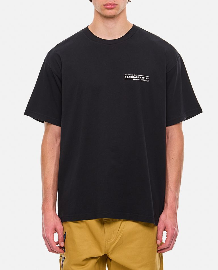 Shop Carhartt Cotton T-shirt In Black