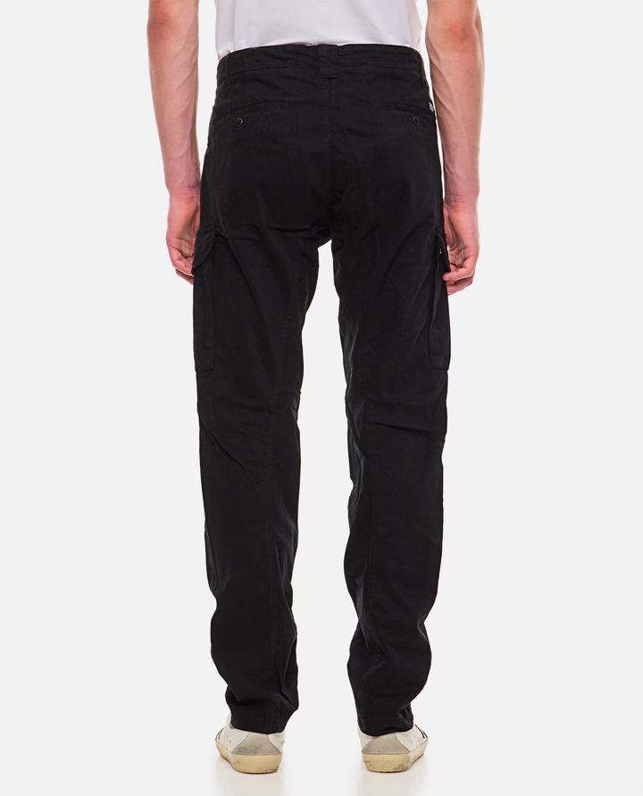 C.P. Company - STRETCH SATEEN ERGONOMIC LENS DOUBLE CARGO PANTS_3