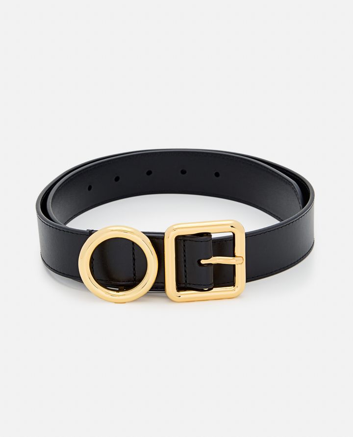 Jacquemus - REGALO LEATHER BUCKLE BELT_1