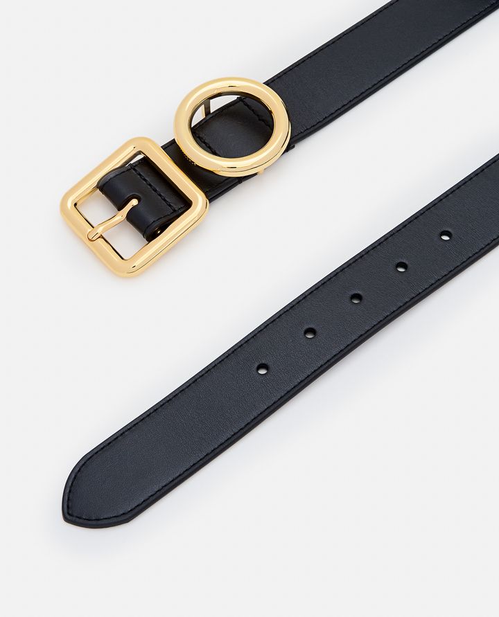 Jacquemus - REGALO LEATHER BUCKLE BELT_2