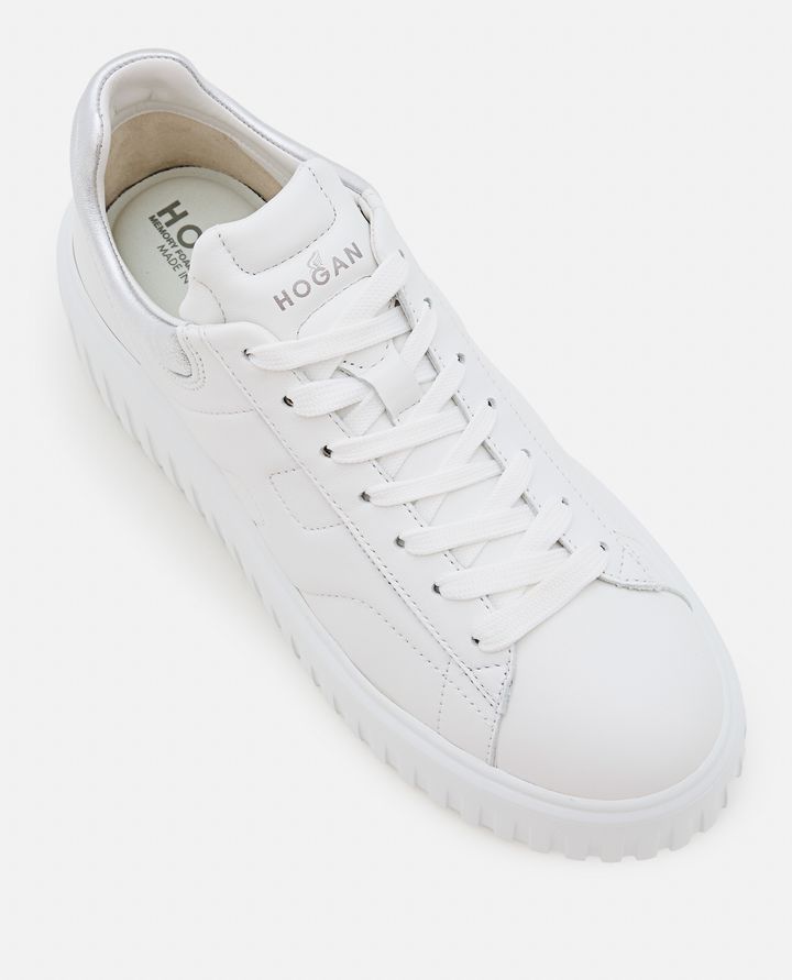 Hogan - H-STRIPES LACE UP SNEAKERS_4