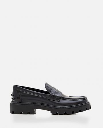 Tod's - PLATFORM LEATHER LOAFERS