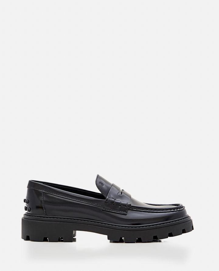 Tod's - PLATFORM LEATHER LOAFERS_1