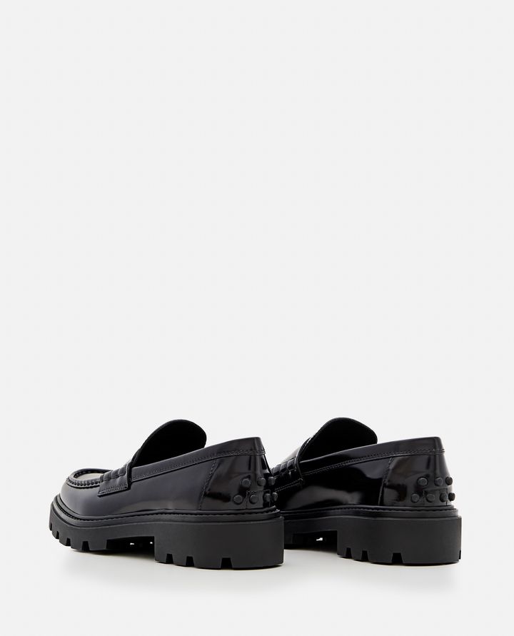 Tod's - PLATFORM LEATHER LOAFERS_3