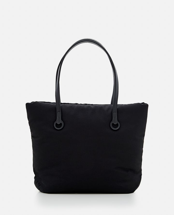 JW Anderson - BORSA TOTE PUFFY PICCOLA CON LOGO_4