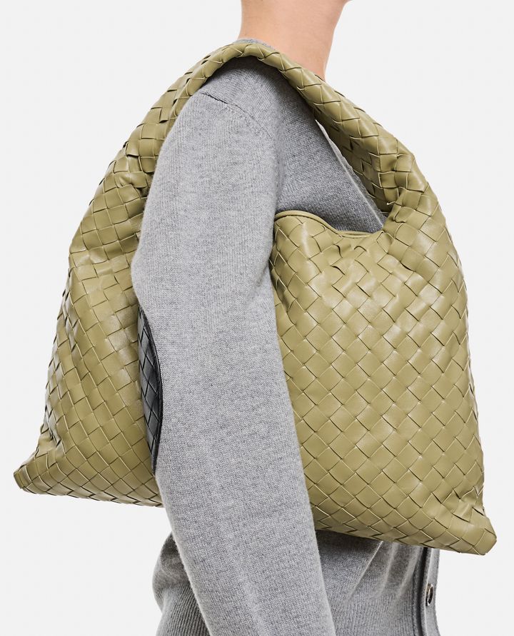 Bottega Veneta - HOP HOBO PICCOLA BORSA IN PELLE_5