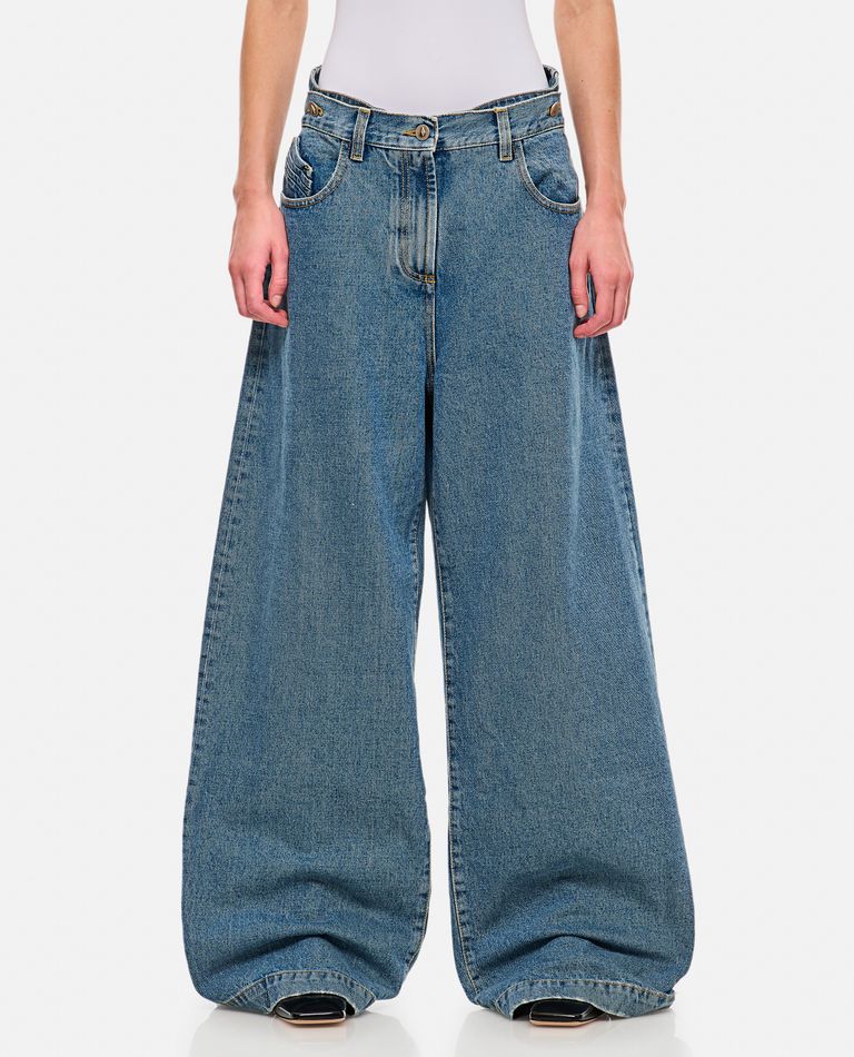 デニム・ジーパン THE ATTICO Woman Jeans Natural 250WCP00198DDC098AA The Attico Jeans for Women | Online Sale up to 66% off | Lyst