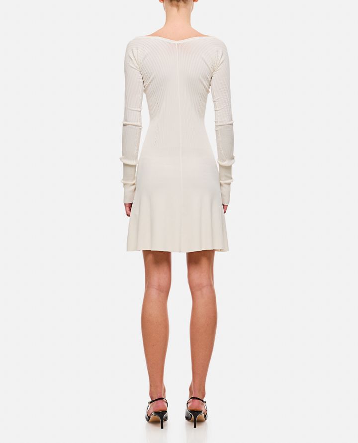 Jacquemus - LA MINI ROBE PRALU VISCOSE SHORT DRESS_3