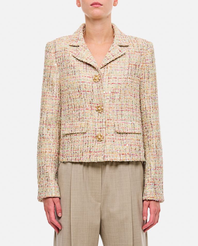Self-Portrait｜JACKETS (PASTEL BOUCLE JACKET (PF24110JAC PASTEL BOUCLE JACKET for Women - Self-Portrait sale | Biffi