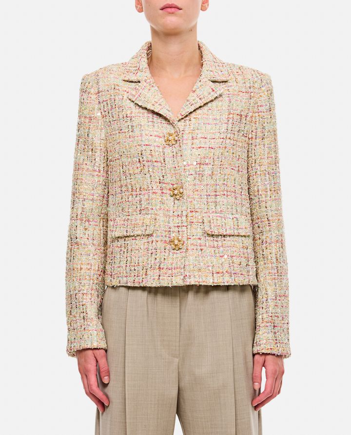 Self-Portrait - PASTEL BOUCLE JACKET_1