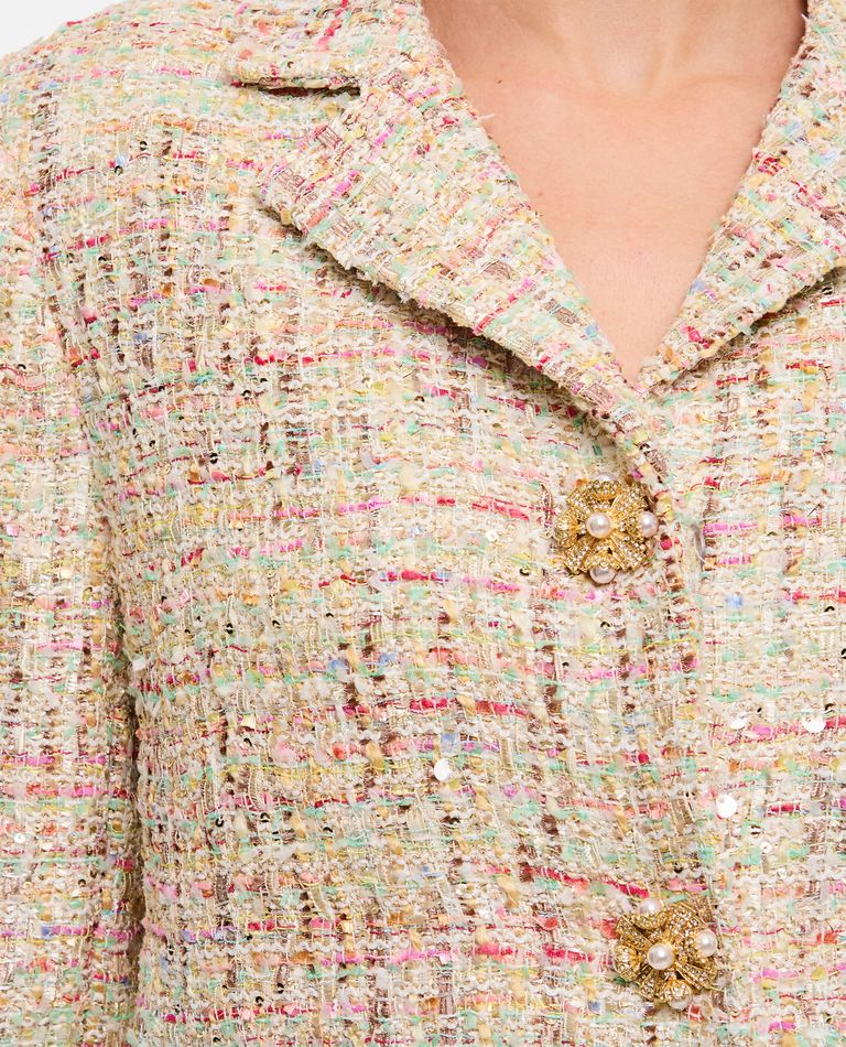 Self-Portrait｜JACKETS (PASTEL BOUCLE JACKET (PF24110JAC Pastel Boucle Jacket – self-portrait-EU