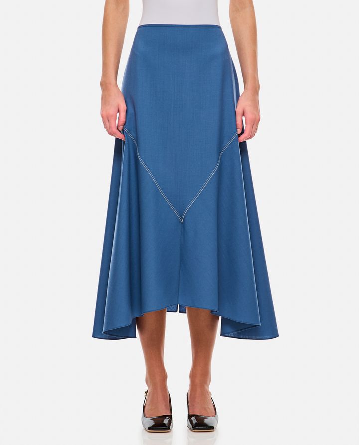 Marni - A-LINE WOOL MIDI SKIRT_1