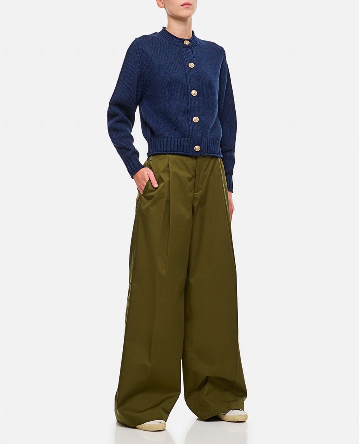 Frame - PLEATED WIDE LEG PANT_2