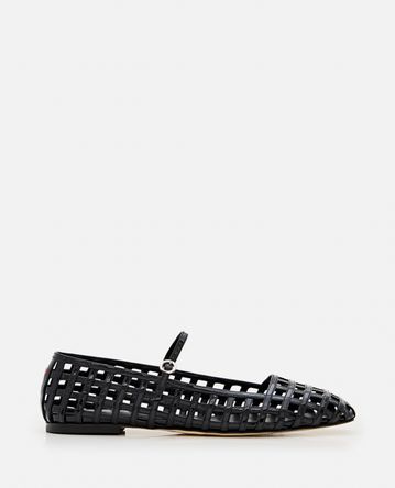 Aeyde - UMA CAGED PATENT LEATHER BALLET FLAT