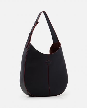 Tod's - SMALL HOBO LEATHER SHOULDER BAG